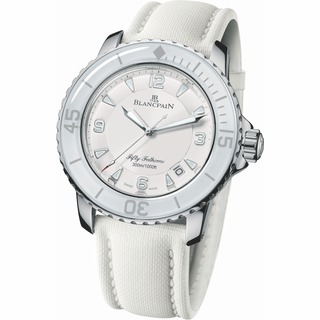 Swiss Luxury Replica Blancpain 50 Fathoms Automatic White 5015-1127-52 Replica Watch